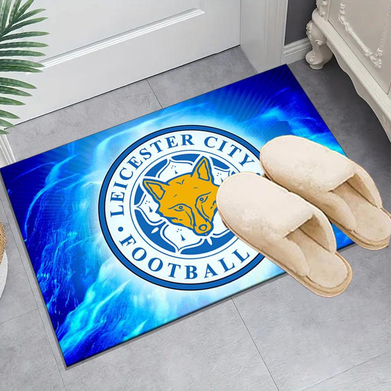 1PC Leicester City Football Club  Rug Game Carpet, Floor Mat for Bedroom Living Room Entryway Rug, Home Decor Idea Gift for Christmas birthday