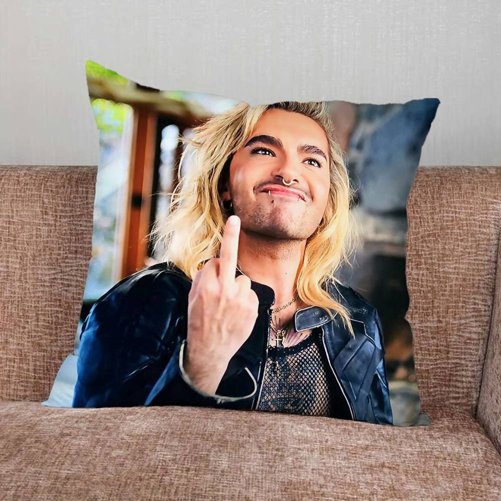 BBill Singer Kaulitz Pillow Case Pillowcase Home Sofa Cushions Car Cushions Pillowcover Office Pillowshell Pillow