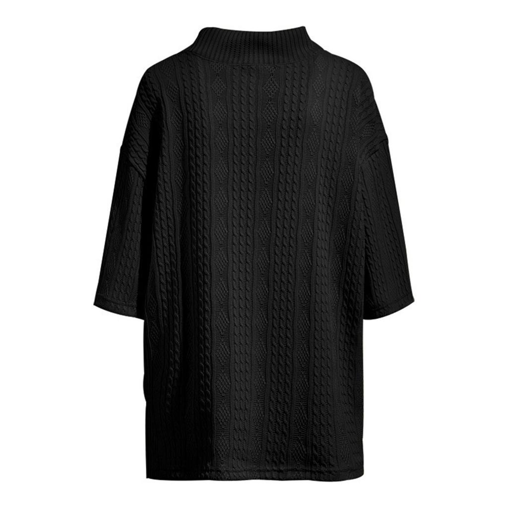 Men'S Large V-Neck Loose Casual Short Sleeved Shirt Sports Top