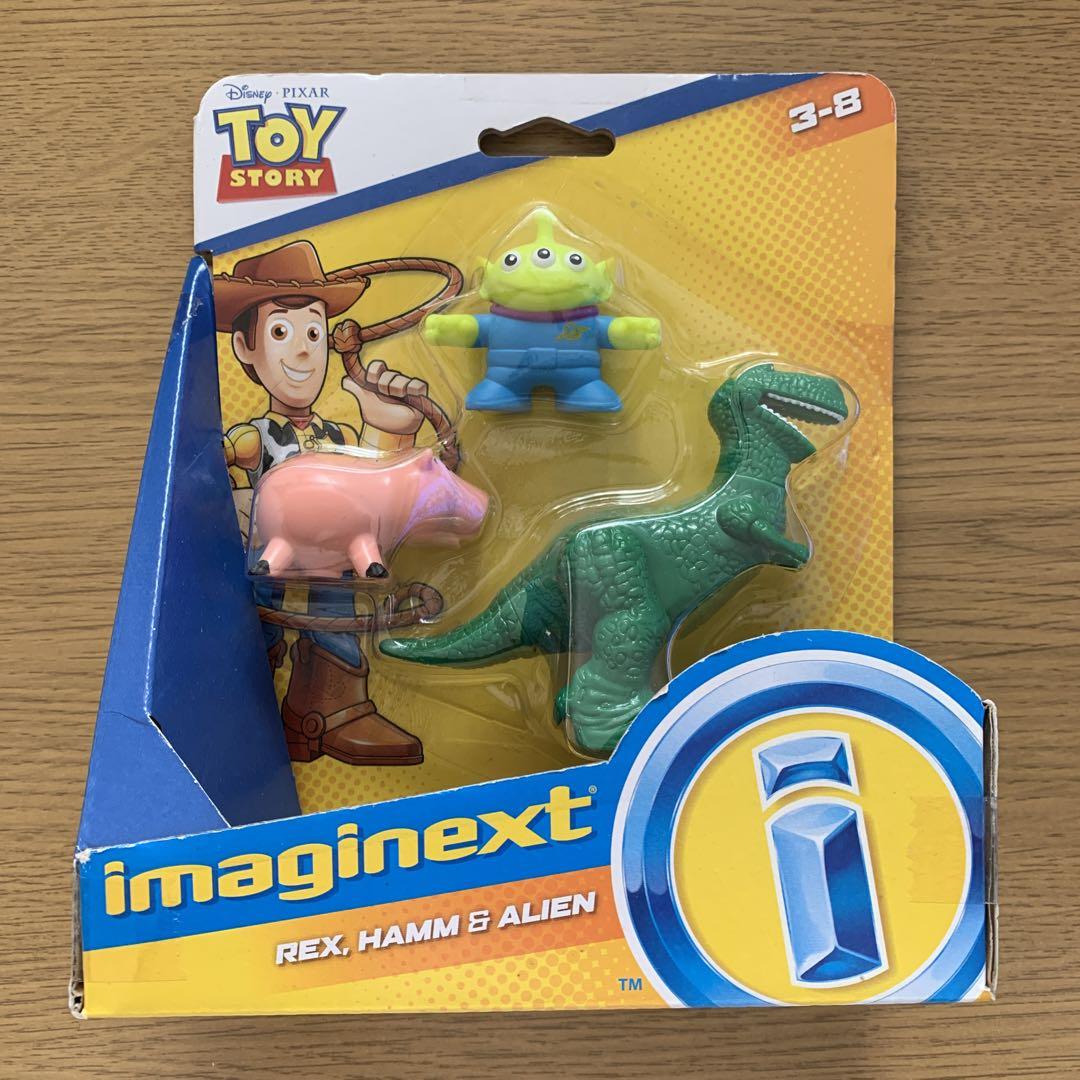 

[Б/У] Редкость!! История игрушек Fisher Price Инопланетянин Рекс Хэмм