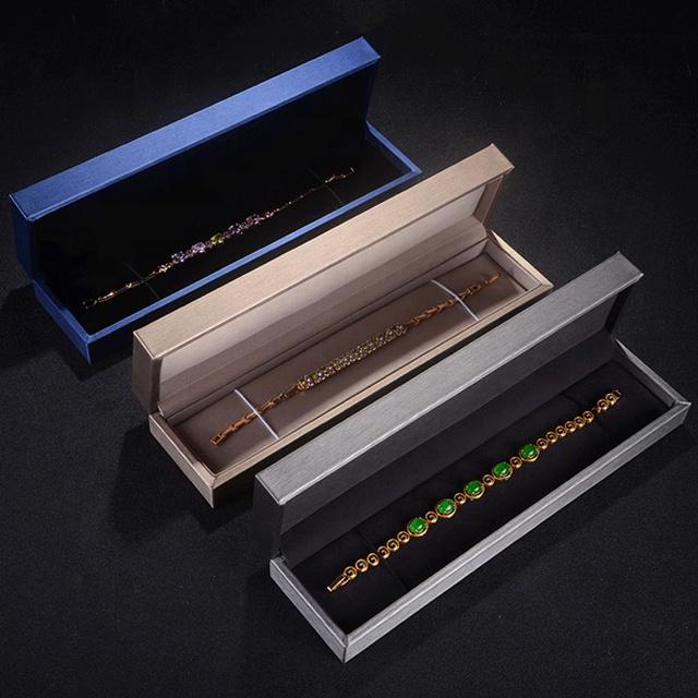Free Sample Stock Mens Jewellery Gift Packaging Box Cheap Wedding Dating Ring Leather Bracelet Bangle Jewelry Box for Women