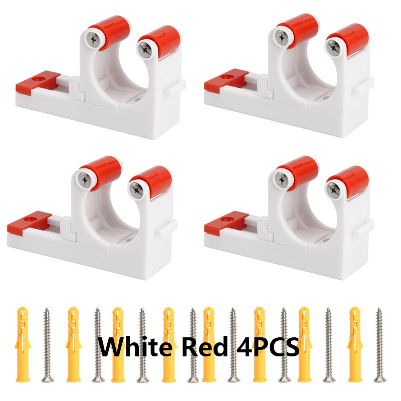 2/4PCS Adjustable Bicycle Hanger MTB Road Bike Wall Mount Storage Holder Portable Bicycle Clip Buckle Stand Cycling Parking Rack