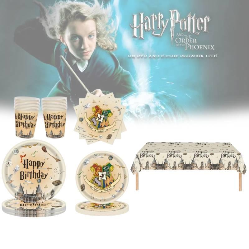 Magical Harry Potter Themed Party Disposable Tableware For Kids Birthday Celebrations