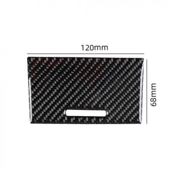 Carbon Fiber Interior Center Storage Cover Trim Sticker Fit For Acura TL 2009-14