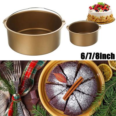 Round Cake Mold Baking Tools Air Fryer Accessories Chiffon Cake Mousse Mold