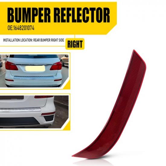 Rear Reflector Bumper Right Fit 2010-2012 Mercedes Benz GL450 GL550 GL350 X164