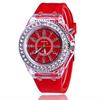 Student transparent electronic watch male and female neutral trend quartz luminous waterproof sports watch silicone watch