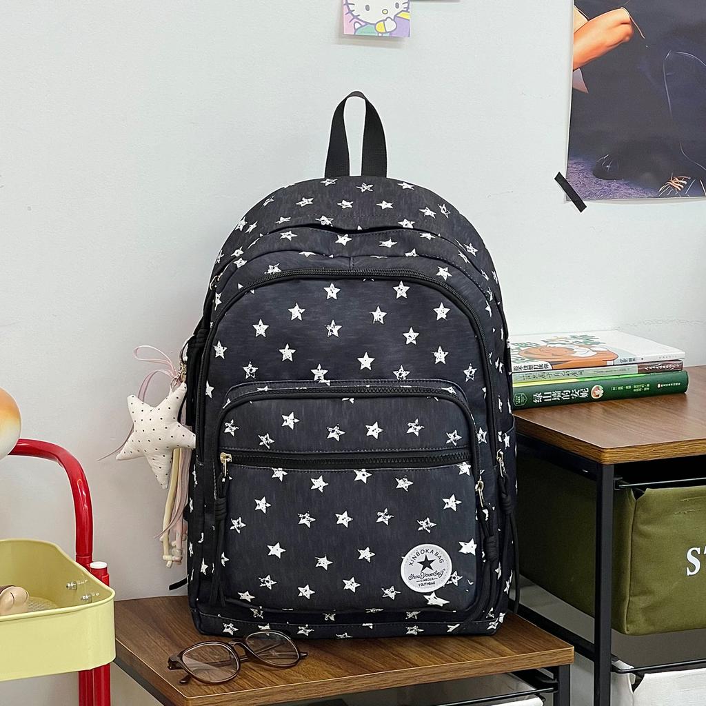 Schoolbag1011 New Schoolbag Large Capacity Backpack Student Backpack Cute and Light Casual Backpack Wholesale for Primary and Secondary School 