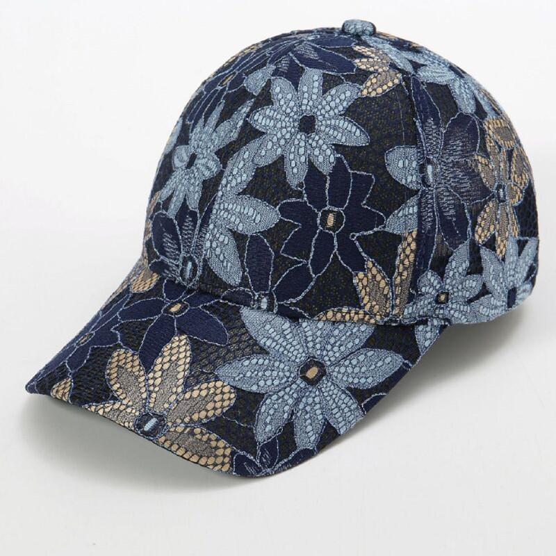Women's Breathable Butterfly Baseball Cap - Lace Sun Hat with Rhinestone, Street Fashion Peaked Cap for All-match Outfits