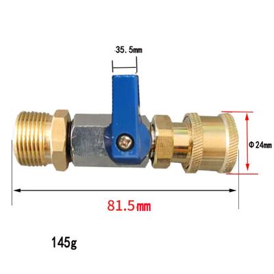 4500 PSI Pressure M22 Adapter OnOff Switch Pressure Washer