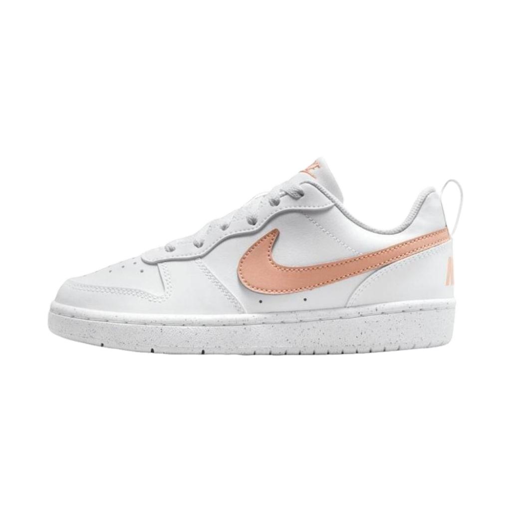 Nike Court Borough Wedding Shoes Low top Skateboard Shoes Women's Red White DV5456-141(Team1901-)