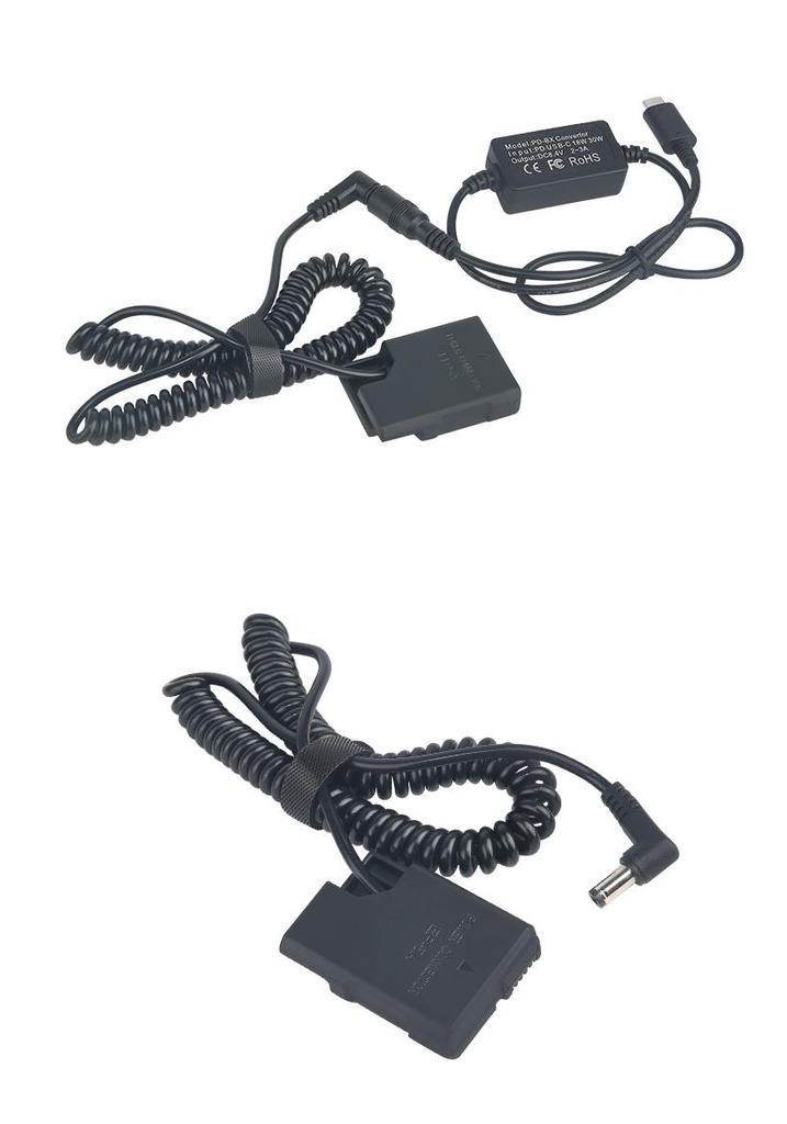 EP5A USB-C Adapter for Nikon D5100-D5500, P7800, EN-EL14 Battery