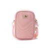 MLB New York Yankees Logo Faux Leather Shoulder Crossbody Bag Women bags Pink 7ACRMDD4N-50PKM
