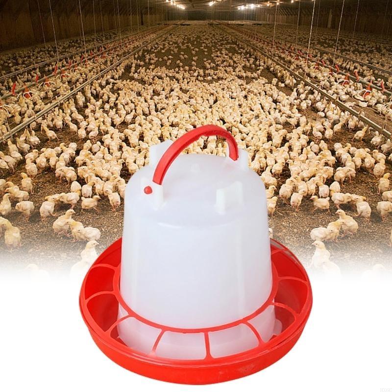Poultry Feeders and Waterers Set for Small Poultry Brooder Coops Feeding Tool HX6C