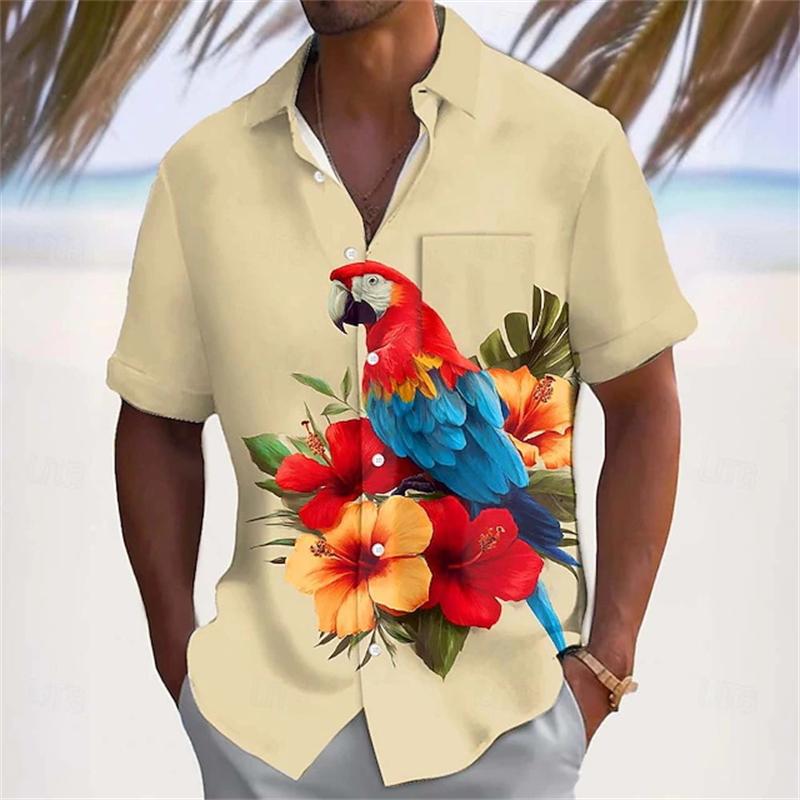 3d Print Shirt Men Women Fashion Shirts 2026 Short Sleeve Hawaiian Shirts Blouse Y2K Men's Clothing