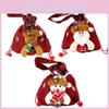 Cartoon Christmas Candy Bags For Kids Featuring Snowman Bear And Santa Designs