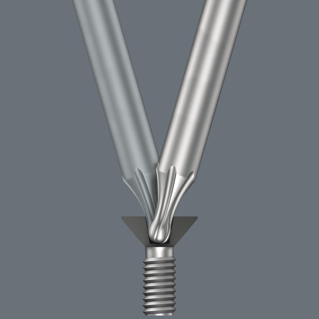 Wera 05073598001 Hexagon 967 SB Black Ballpoint Hex 9 Pieces PKL/9 L-Key Set, Laser, Key,