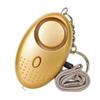 130DB Personal Security Alarm Emergency with LED Buckle Key Lights Emergency Safety Alarm for Women Men Children Elderly