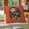Rap Singer KKanyeS WWestS Pillow Covers Cartoon Sofa Decorative Home Doublesided Printing Short Plush Cute Cushion Cover