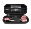 1PC EVA Tip Bag Organizer 3-Cell Boomerang Holder Shafts Carrying Case Box Pouch for Steel Plastic Tips Storage Drats Parts