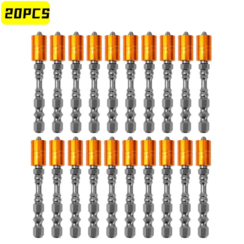 20/1PC Drywall Screwdriver Bit Strong Magnetic Phillips Positioning Electric Screwdriver Bits Plasterboard Drywall Screw Setter