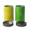 Thickened Loose Tea Canister Circular Pattern Tea Tin Can Mini Tea Sealed Jar  Household Use