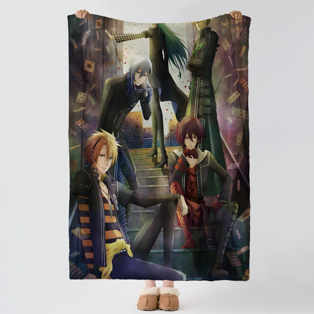 game A-AMNESIA-A Throw Thick Comfort Flannel Quilt, Multi-scene Use Indoor Outdoor Daily Nap