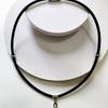 Thailand Stainless Steel Buddha Amulet Necklace with Three Silicone Pendants for Men and Women