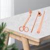 3-in-1 Edelstahl Kerzenzubehör-Set, , Dochtschneider für Liebesgeschenk