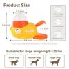 2 in 1 Cat Interactive Toys Automatic Dog Puzzle Feeder Food Treat Dispenser Duck Design Anti-slip Pet Feeder for Dog Training