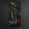 Beauty German Shepherd Dog Phone Case For iPhone 16,15,14,13,12,11 Plus,Pro Max, Soft Silicone Black Cover