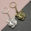 Temu Xiyin Elegant Tiger Head Keychain Pendant