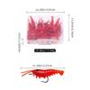 20PCS Floating Lures Baits with Hook Artificial Shrimp Fishing Lures Swimbait Simulation Shrimp Swimbaits Baits