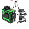 100-240 V 12 rida roheline tuli 3D laseri taseme digitaalne isetasanduv 360° pöörlev mõõt