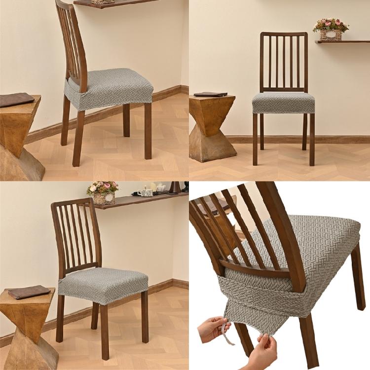Ergonomic Chair Slipcover Slip Proof Silicone Particles Bottom Surfaces Foam Padding Water Resistant Seat Protectors