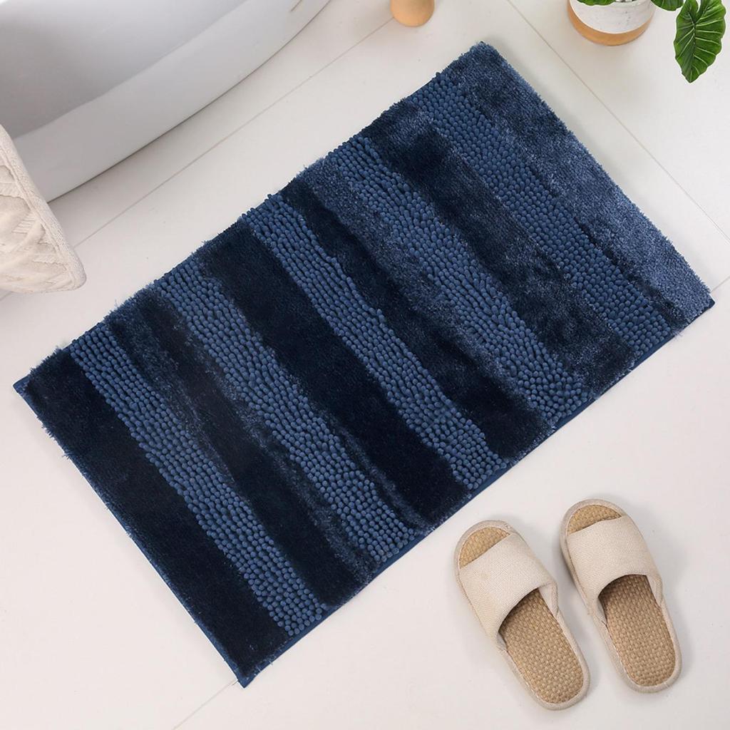 Chenille Pearl Yarn Bathroom Thickening Mat Bath Non-slip Carpets In Wash Basin Bathtub Side Floor Rug Shower Room Doormat Memory Foam 3D Pad