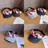 Sun Hat With Breathable Cotton Denim And Wide Brim Outdoor For