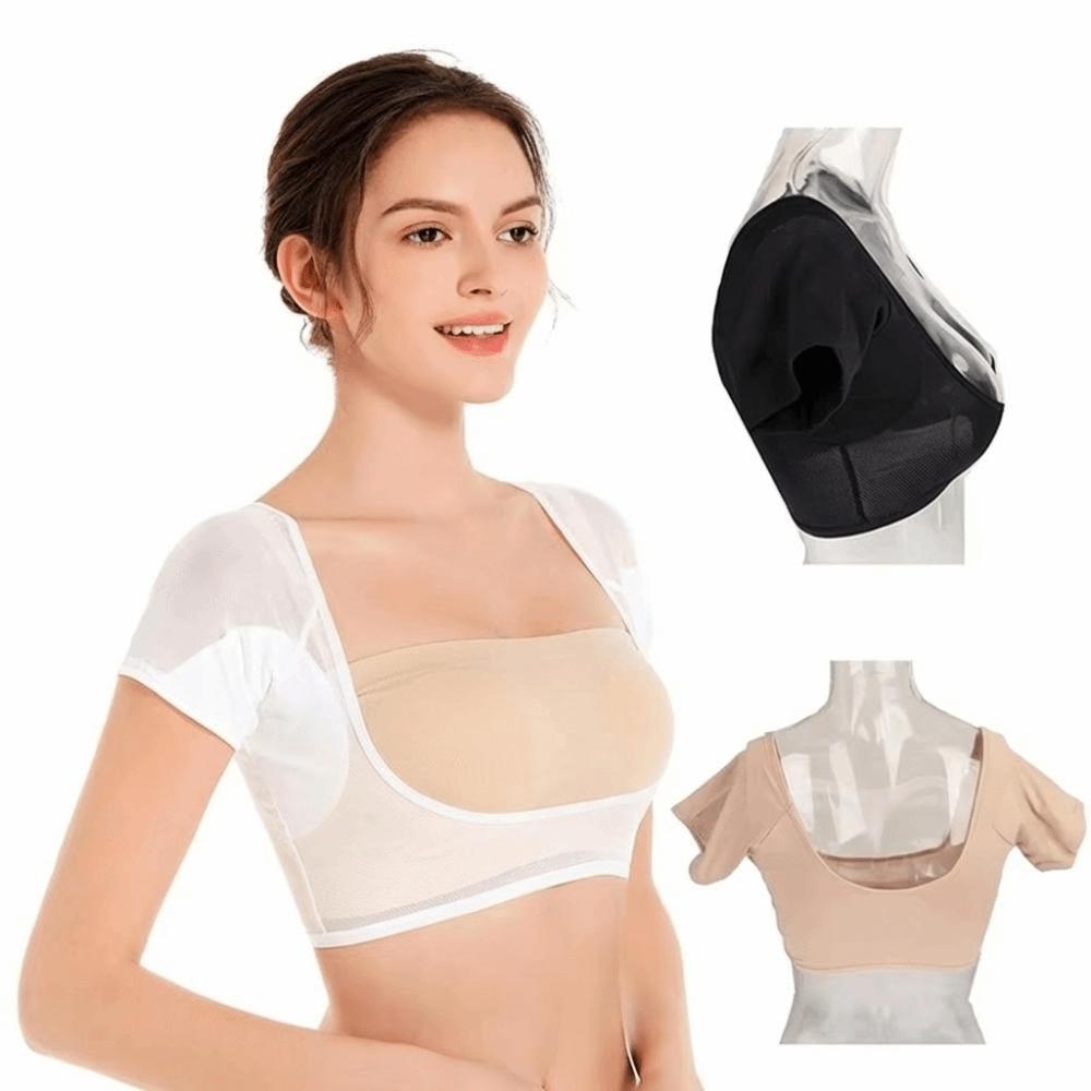 Washable T-shirt Shape Sweat Pads Ultra-thin Armpit Care Pads Vest Absorbent