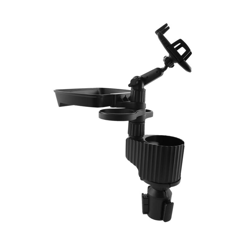 1Pc Car Tablet Holder Cup Holder Extender Adjustable Beverage Bottle Holder With Multifunctional Tray Car Interior Accessories