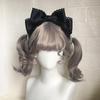 Neues großes Schleifen-Kopfstück Lolita-Haarband Puppen-Schleifen-Haarnadel Maid Handgemacht Cosplay Japanischer Anime Japanische Haarspangen Accessoire