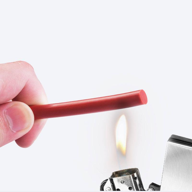 1~5meter Diameter:1~30mm Red Solid Round Silicone Sealing Strip High Temperature Good Sealing Performance 2mm 5meters