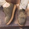 Fashion Casual Genuine Leather Men's Shoes Trendy Minimalist Style Outdoor Fashion Party Leisure Walking Office Youth Quality Shoes