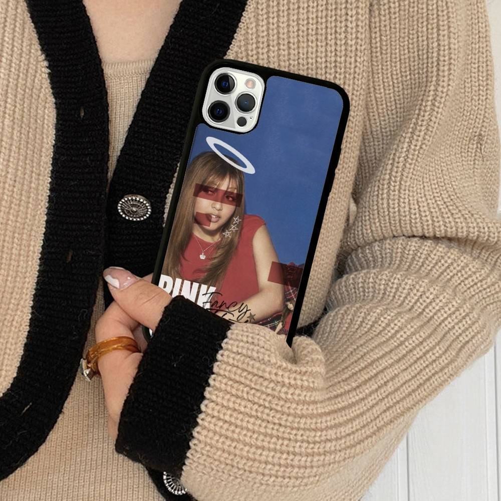 Singer Pinkpantheress Phone Case Wireless Charging PC+TPU For IPhone 11 12 13 14 15 16 17 Pro Max Plus Case