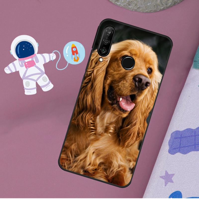 

Cocker Spaniel Dog For Huawei Nova 11i 7i 8i 12i 12s Y73 Y70 Y90 Y60 Y72 Y61 Y91 9 10 SE P40 Lite P30 Pro Case Huawei Nova Y60