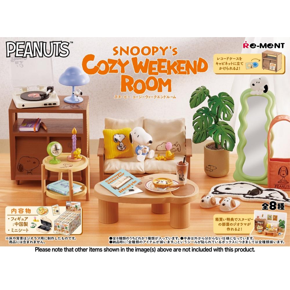 

PeanutS Snoopy S Cozy Weekend Room 1box 8pcS