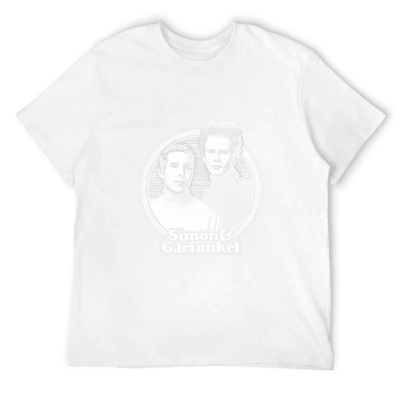 Футболка Simon & Garfunkel на заказ, создайте свои винтажные футболки, смешные футболки для мужчин S