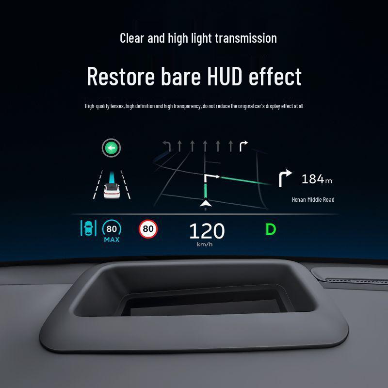 Ideal i6/i8L6L7L8L9 Head-Up Display Protective Frame & Dashboard HUD Cover – Accessories & Decoration