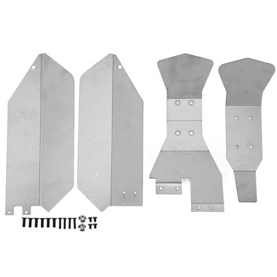 Stainless Steel Chassis Armor Effectively Protects The Remote Control Car for Traxxas Slash 4WD Short Truck