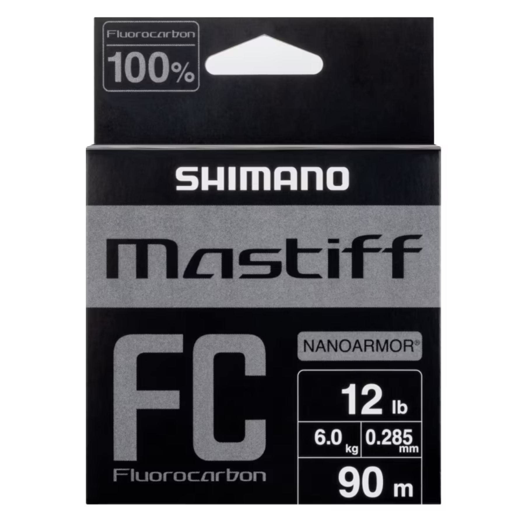 

Shimano Mastiff FC Fluorocarbon Line 90m 12lb Clear LB-B41V