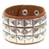 European & American Punk Street Style Rivet Leather Couple Bracelet for Nightclubs